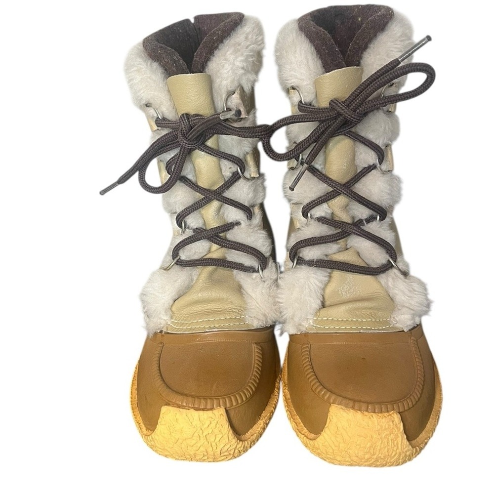 SOREL Vintage Nanook Kaufman Winter Boots Wool Removable Liner Women's Size‎ 5